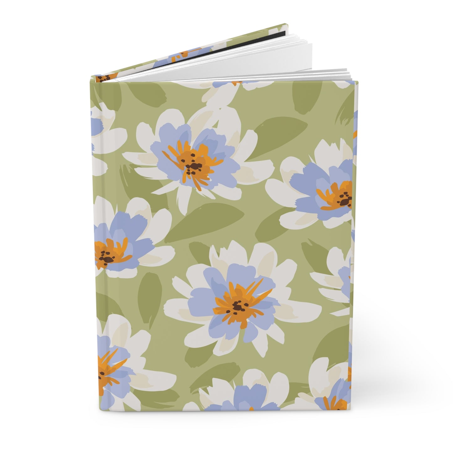 Spring Floral Hardcover Journal