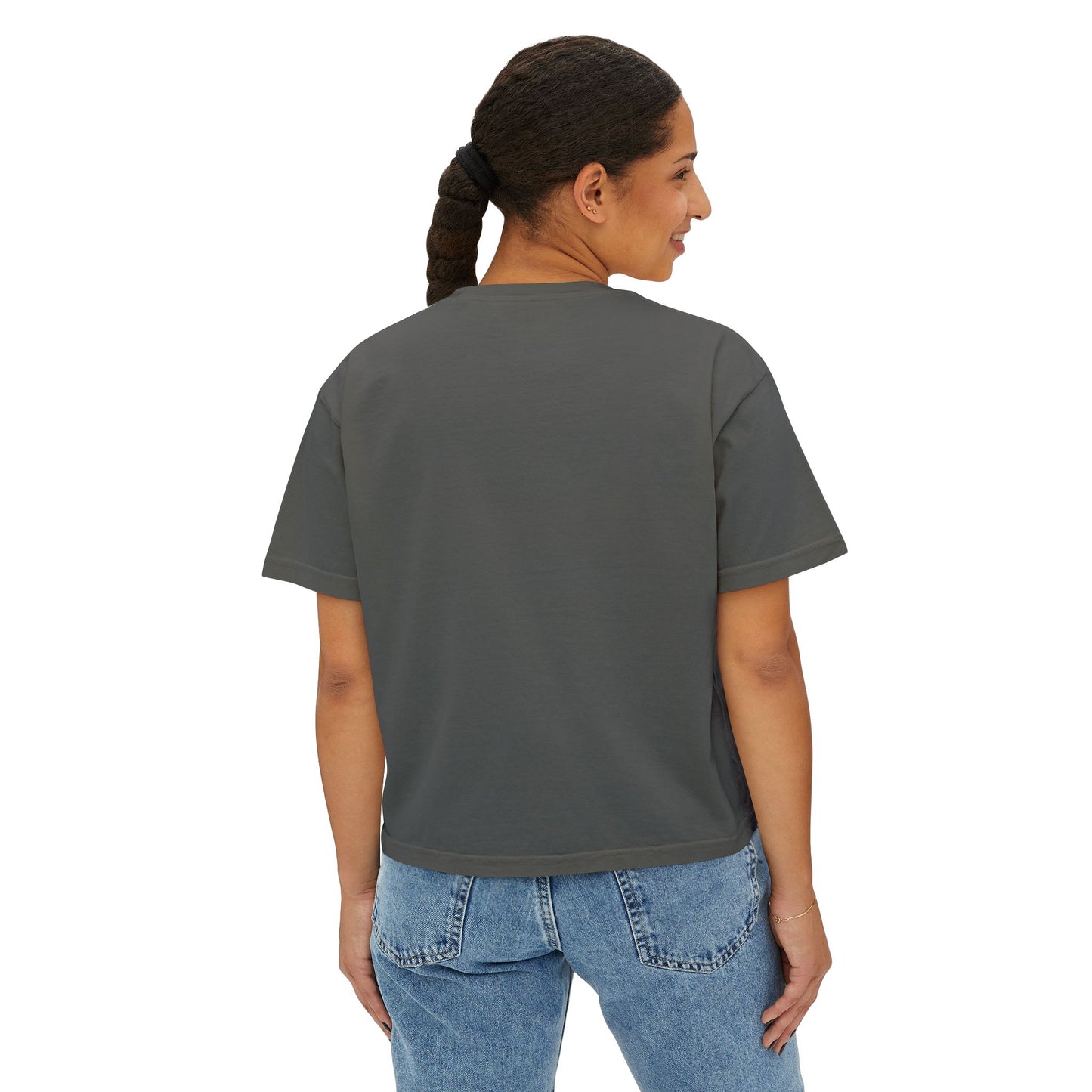 House of Wind Book Club Women's Boxy Crop T-Shirt