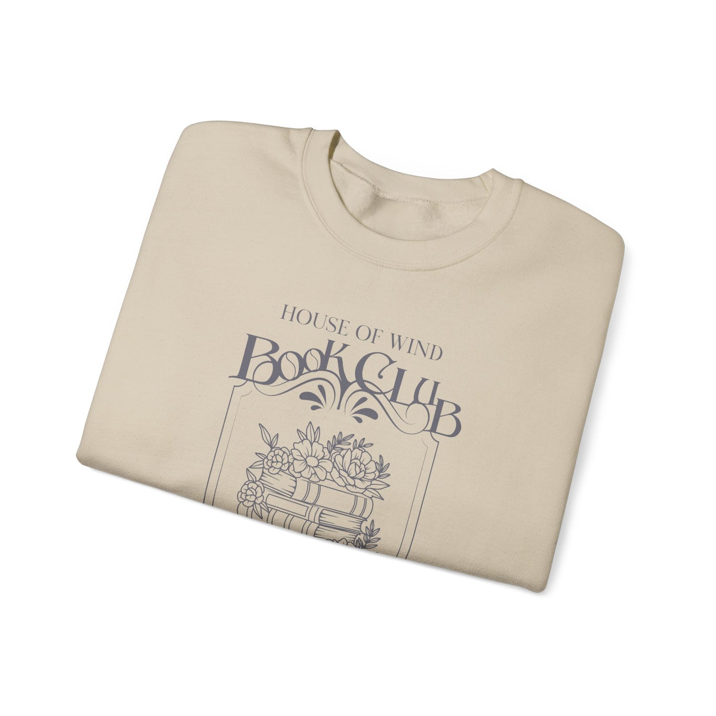 House of Wind Book Club Valkyrie Reading Room Heavy Blend™ Crewneck Sweatshirt