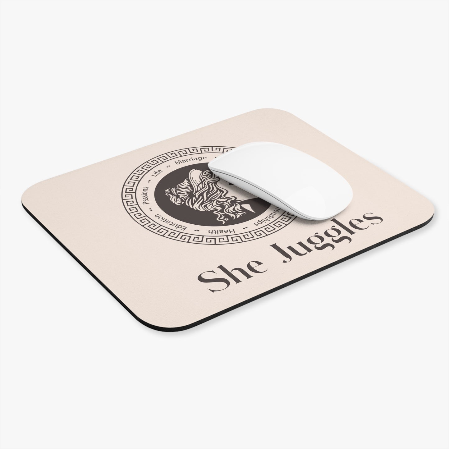 She Juggles Mouse Pad