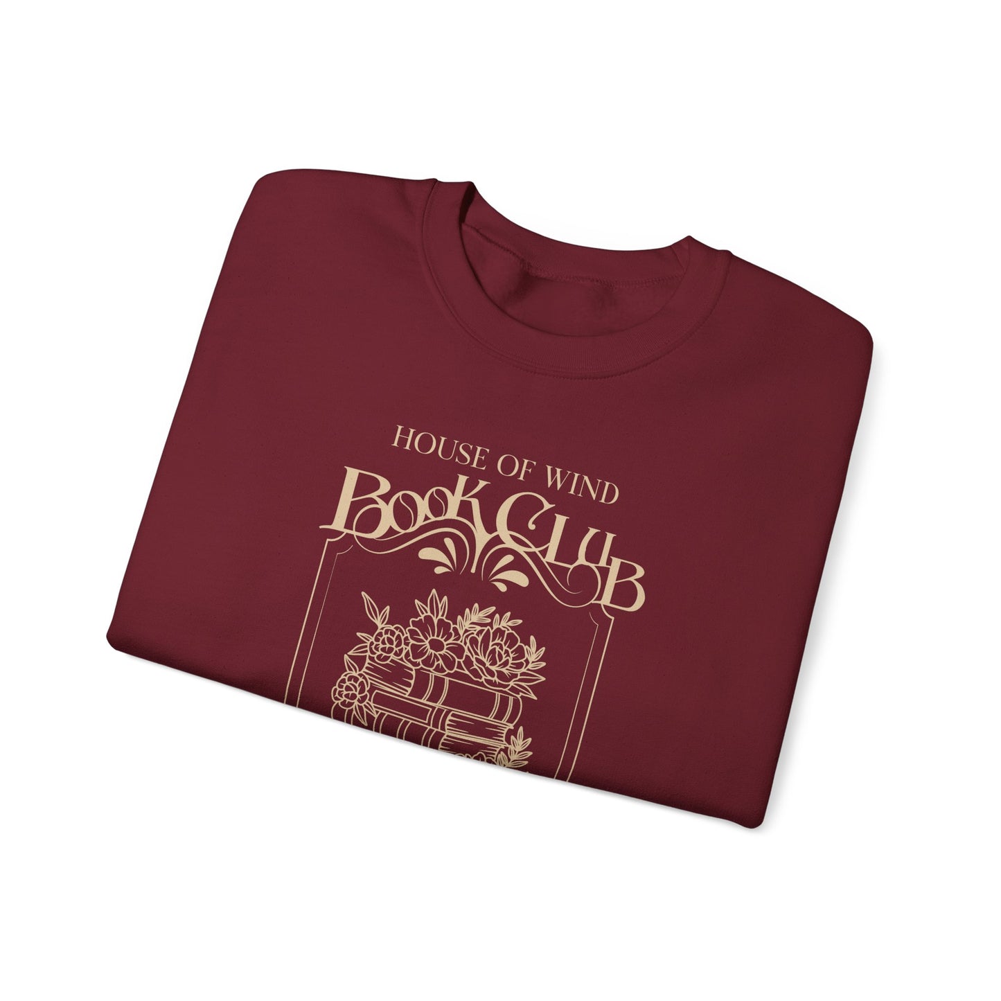 House of Wind Book Club Valkyrie Reading Room Heavy Blend™ Crewneck Sweatshirt