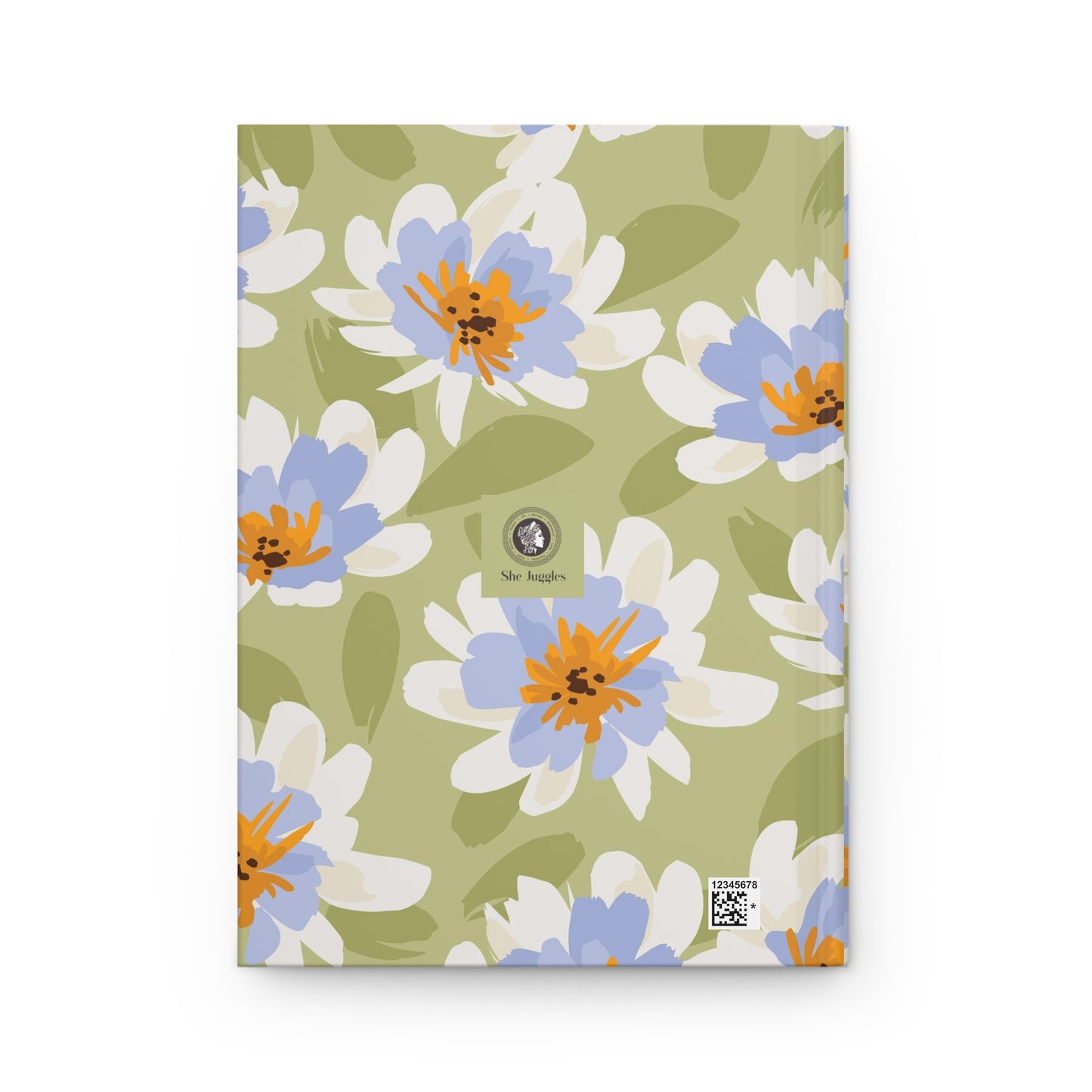 Spring Floral Hardcover Journal