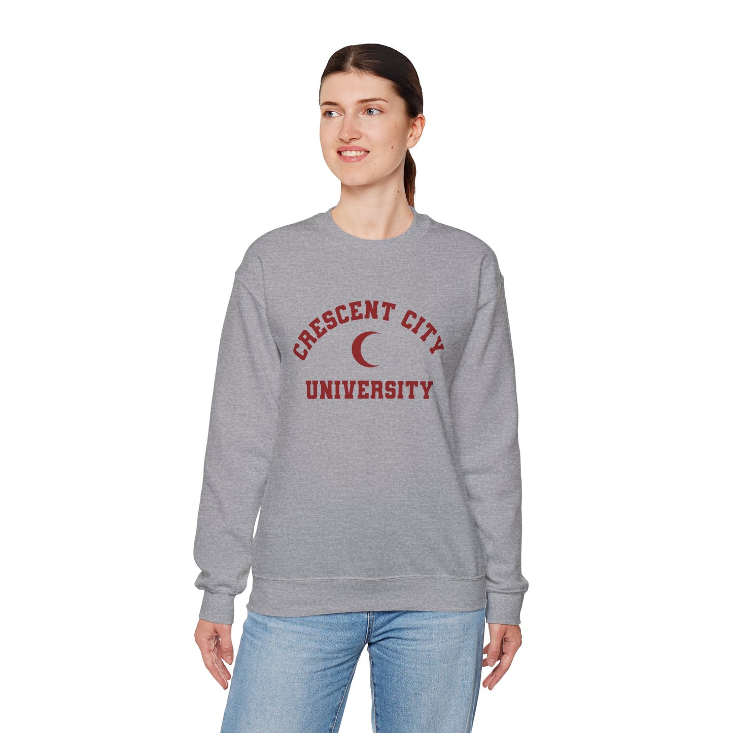 Crescent City University Heavy Blend™ Crewneck Sweatshirt