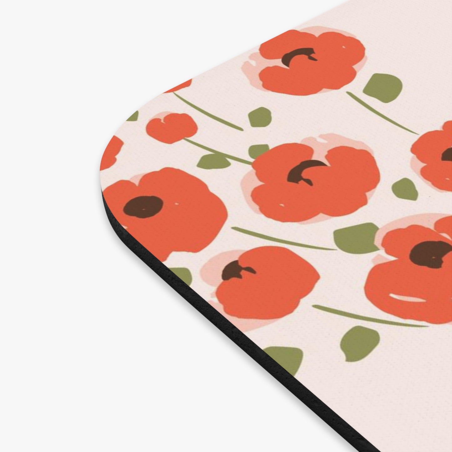Red Poppy She Juggles Mouse Pad