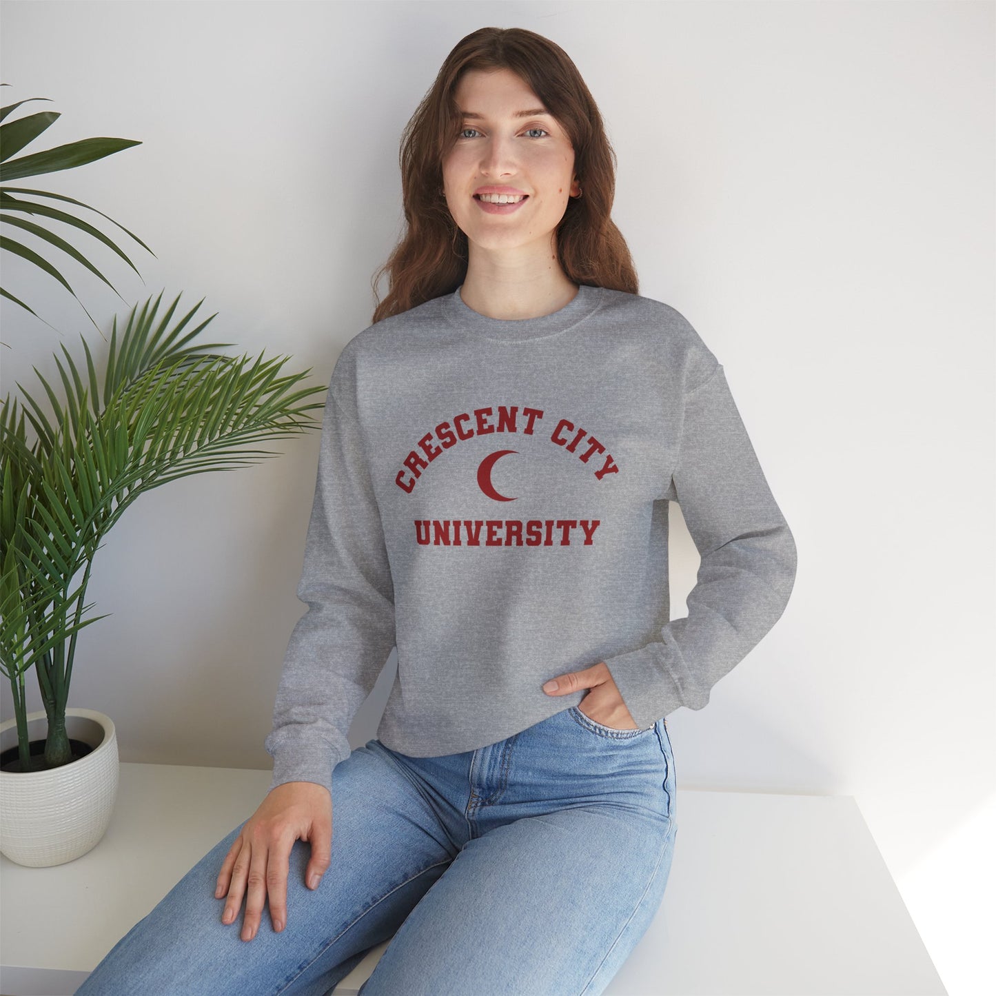 Crescent City University Heavy Blend™ Crewneck Sweatshirt
