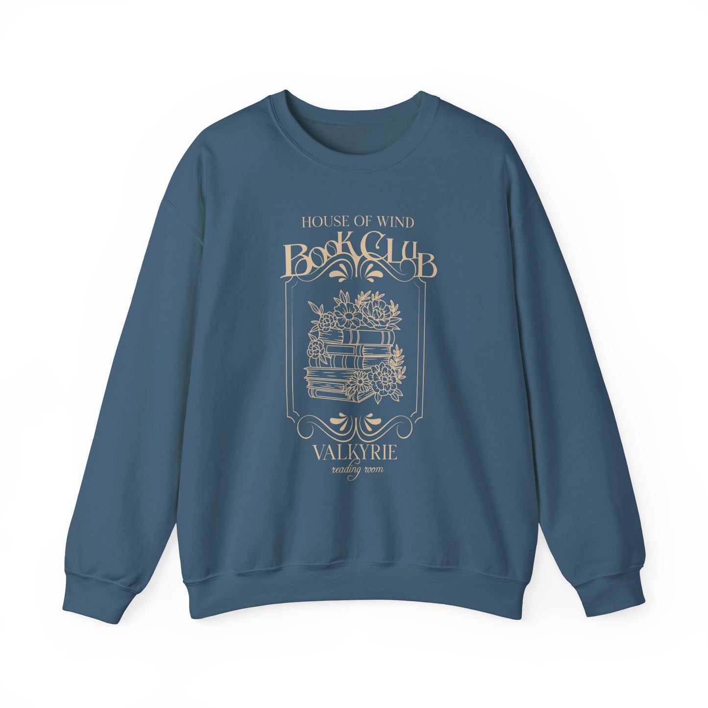 House of Wind Book Club Valkyrie Reading Room Heavy Blend™ Crewneck Sweatshirt