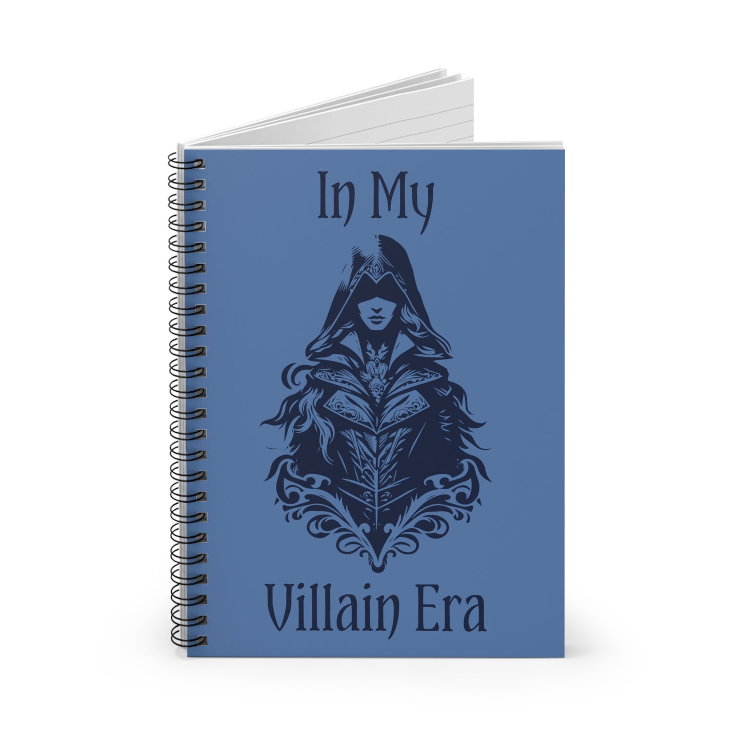 In My Villain Era Spiral Notebook - Ruled Line for Raging Souls