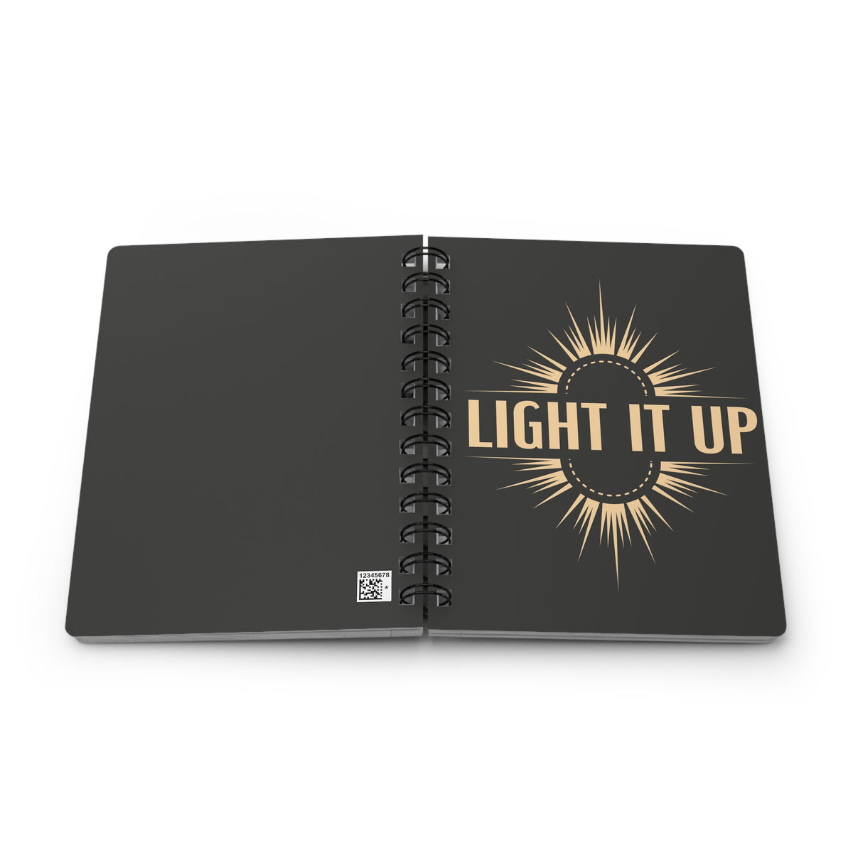 Light It Up Spiral Notebook Inspired by SJM's Crescent City