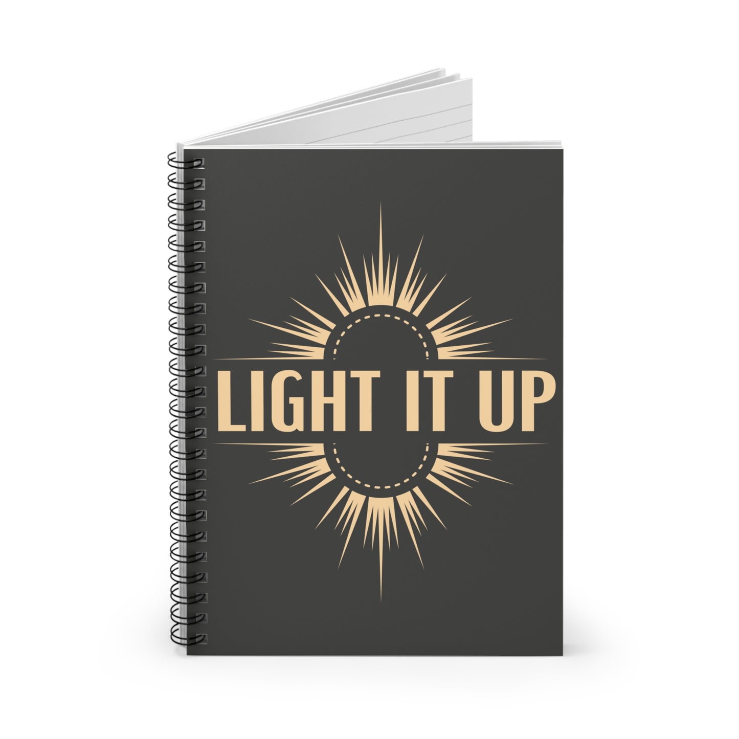 Light It Up Spiral Notebook Inspired by SJM's Crescent City