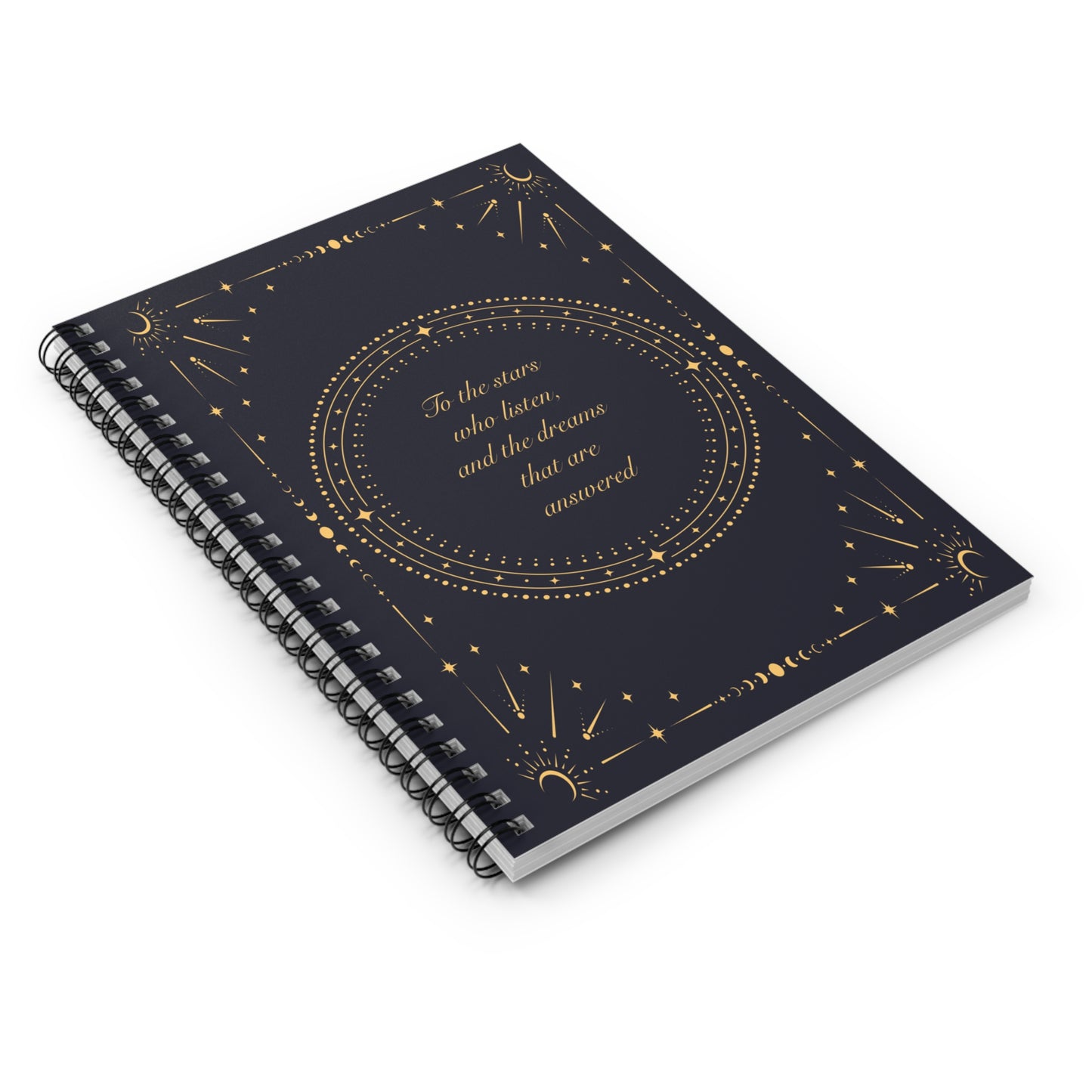 To the Stars Who Listen... Spiral Notebook