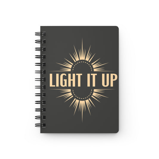 Light It Up Spiral Notebook Inspired by SJM's Crescent City