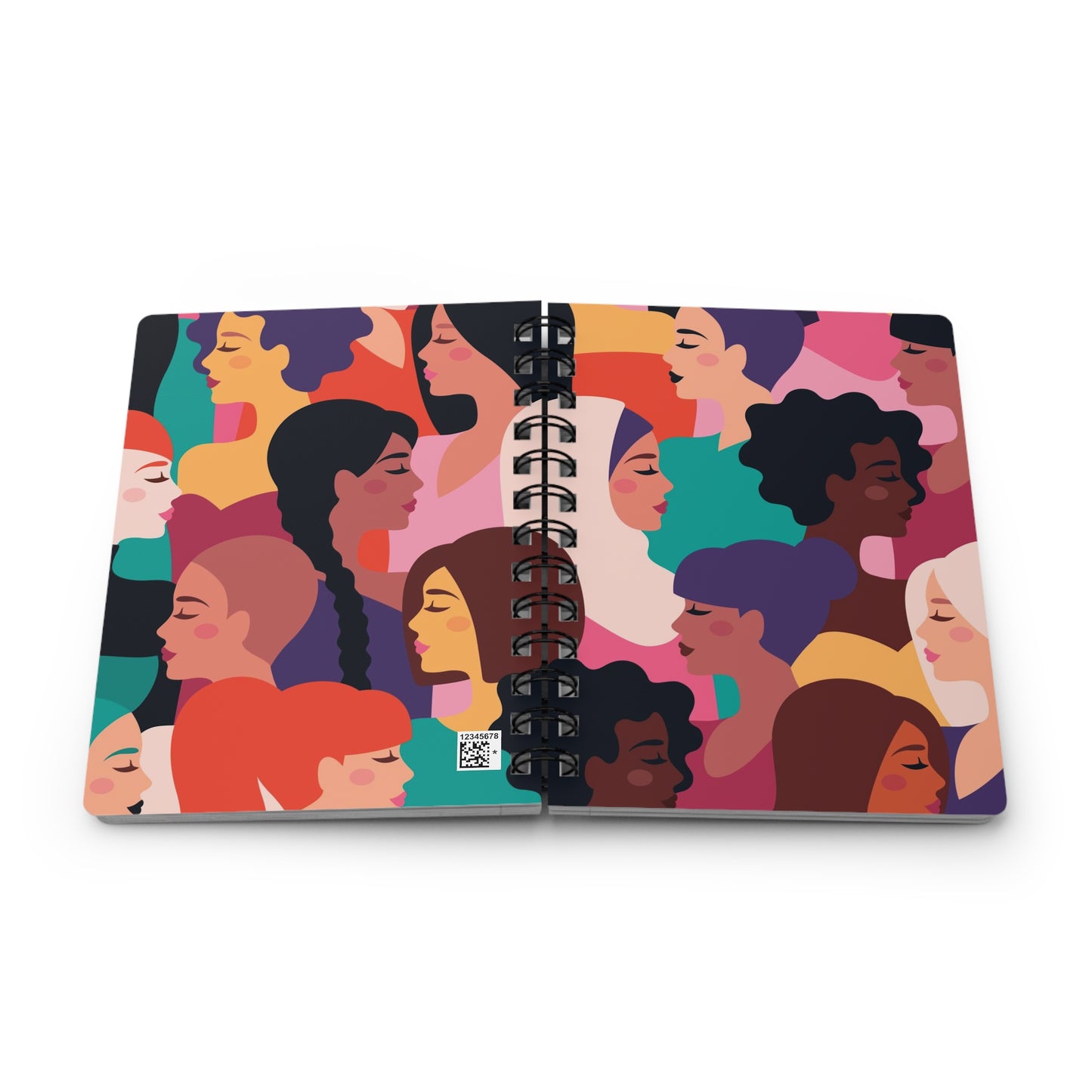She Juggles Girl Power Spiral Notebook