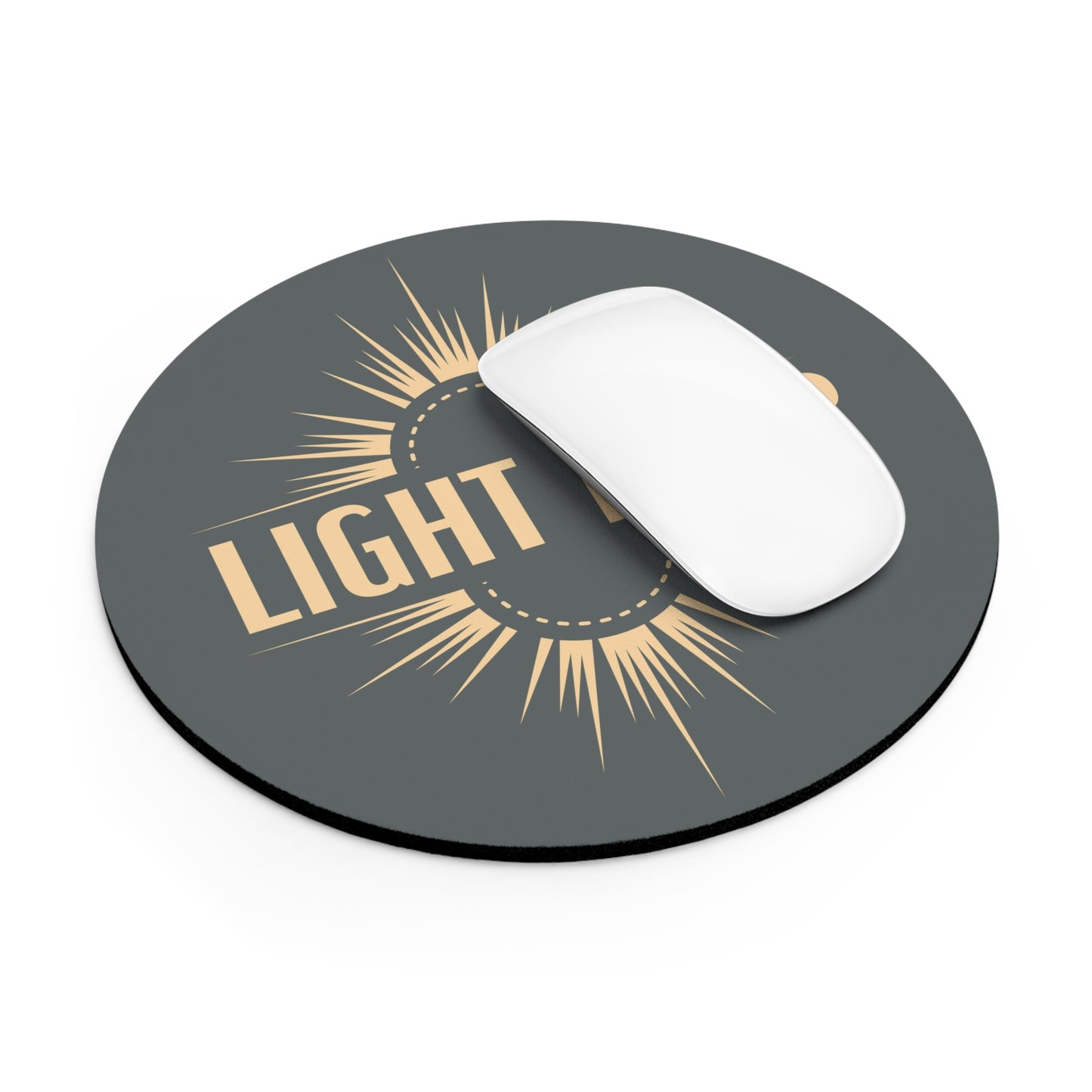 Light It Up Round Mouse Pad