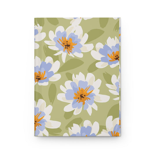 Spring Floral Hardcover Journal