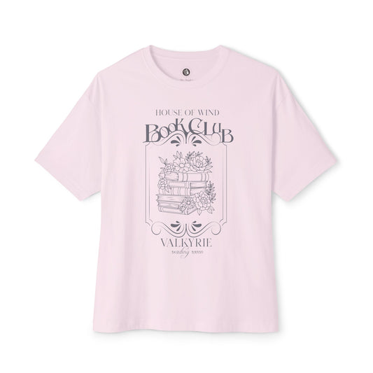 Women's House of Wind Book Club Oversized Boxy T-Shirt