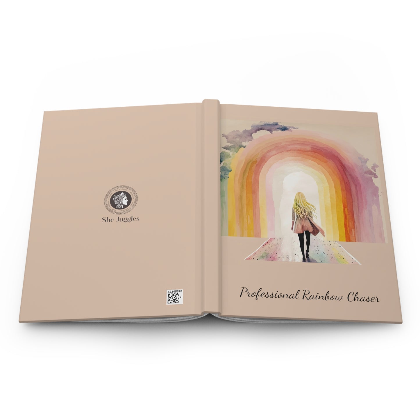 Professional Rainbow Chaser Hardcover Journal