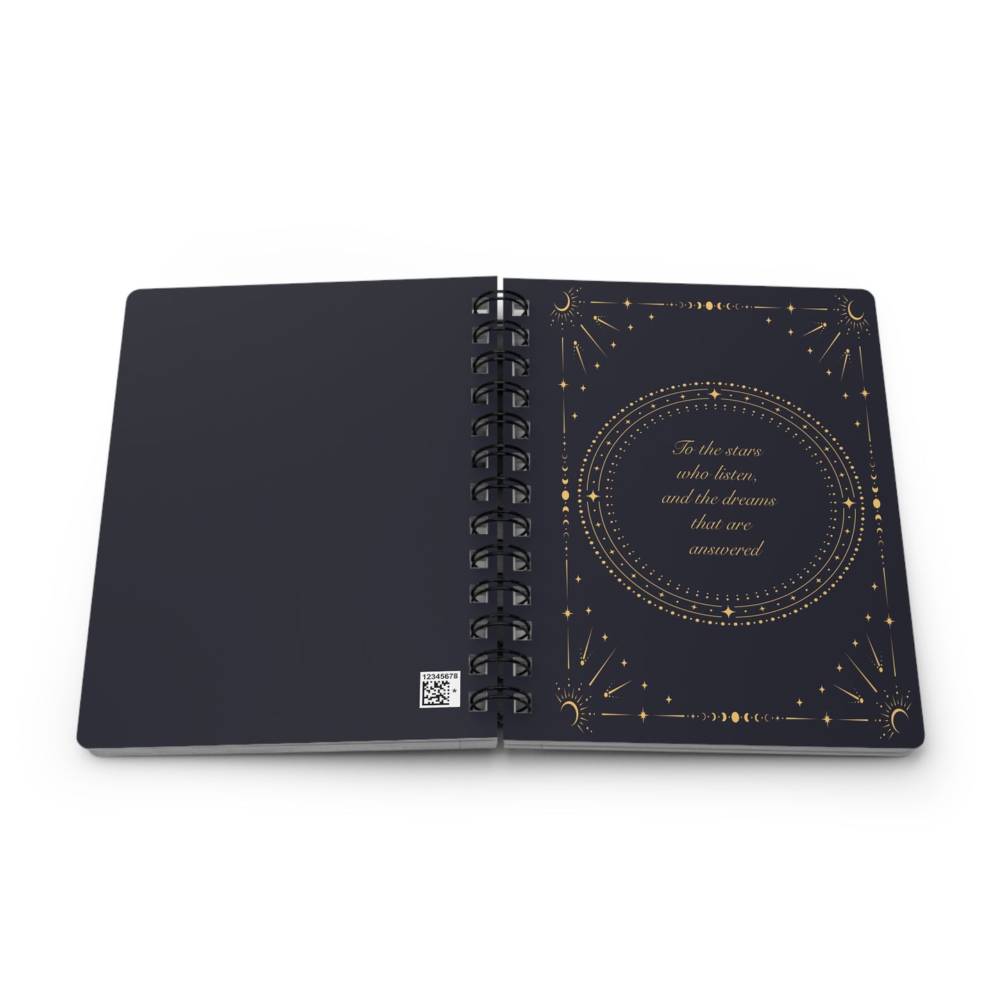 To the Stars Who Listen... Spiral Notebook