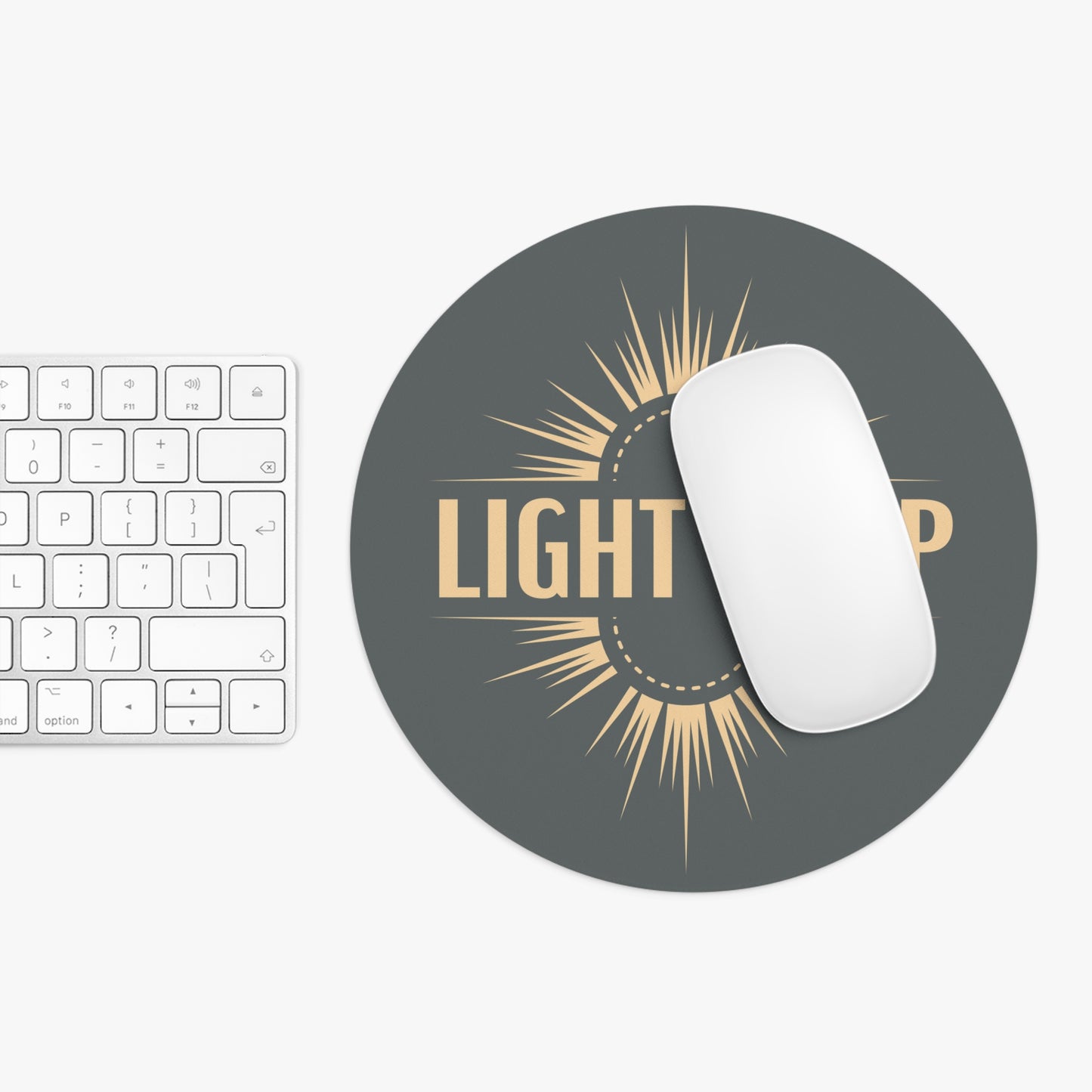 Light It Up Round Mouse Pad