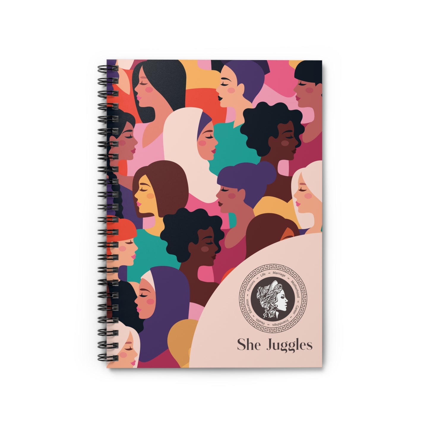 She Juggles Girl Power Notebook