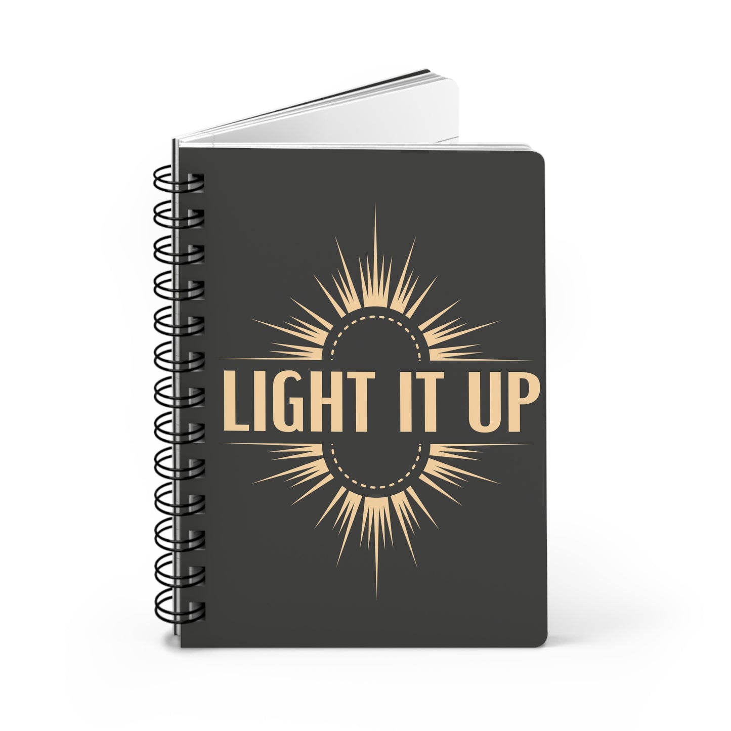Light It Up Spiral Notebook Inspired by SJM's Crescent City
