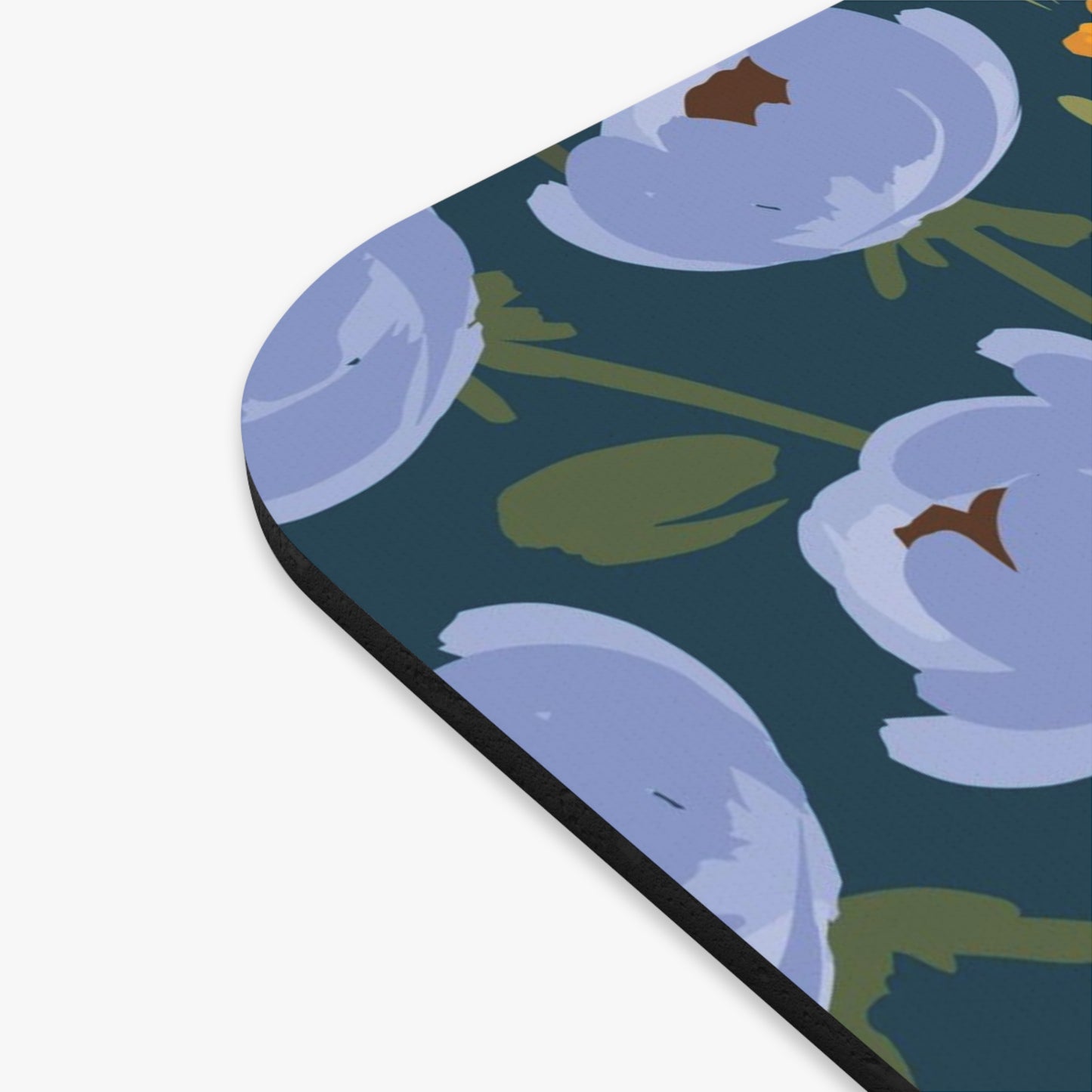 Floral She Juggles Mouse Pad