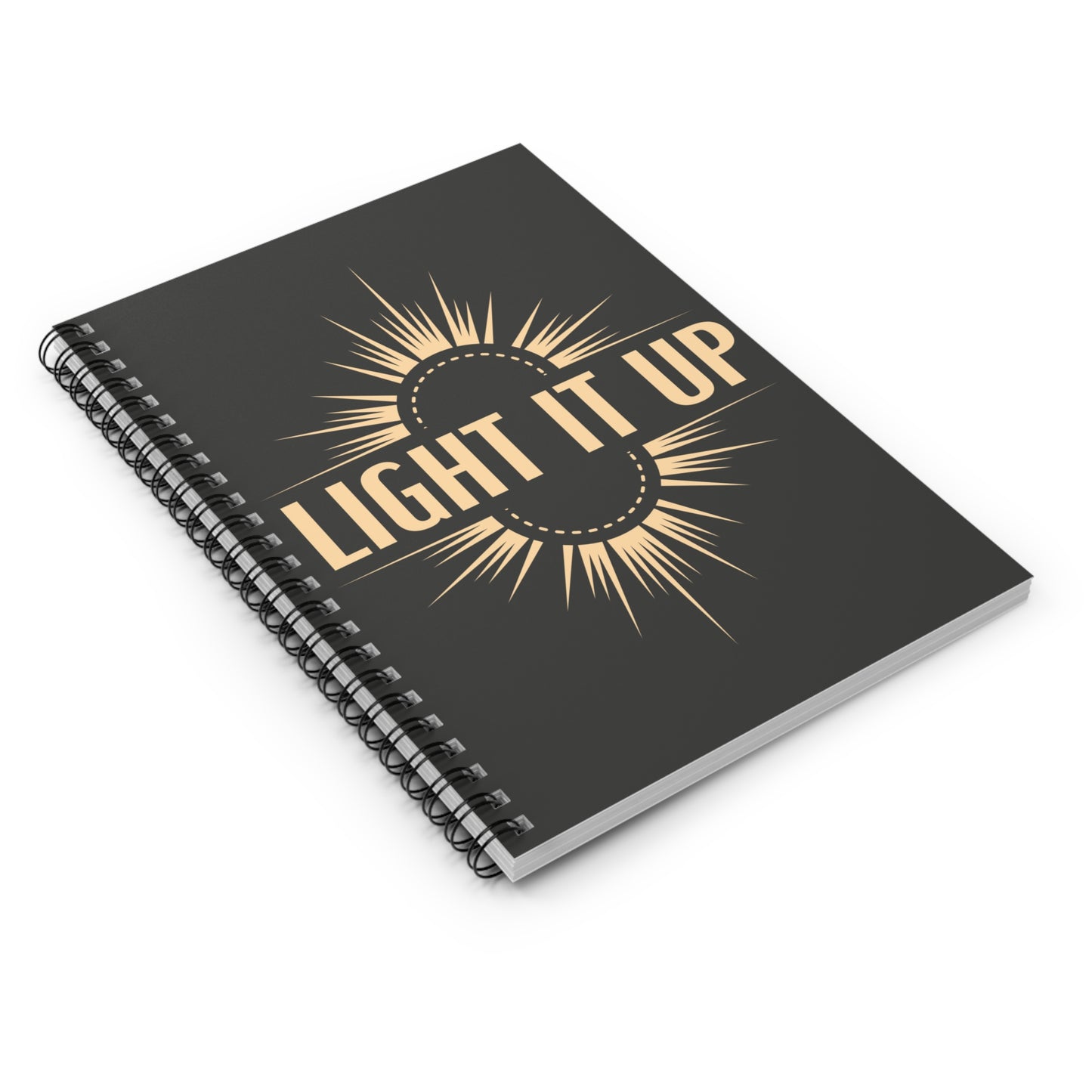 Light It Up Spiral Notebook Inspired by SJM's Crescent City