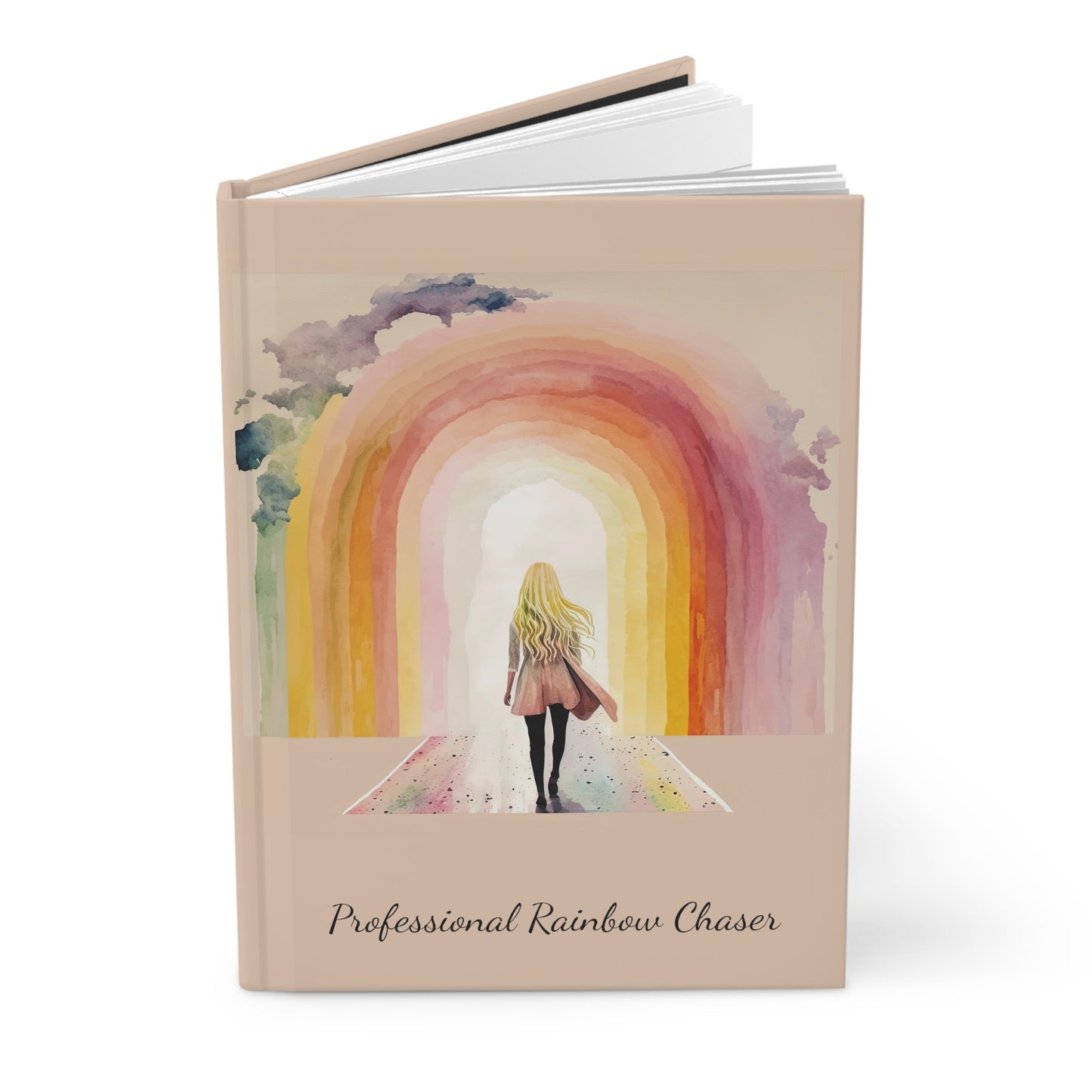 Professional Rainbow Chaser Hardcover Journal