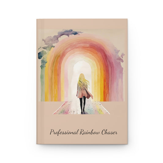 Professional Rainbow Chaser Hardcover Journal